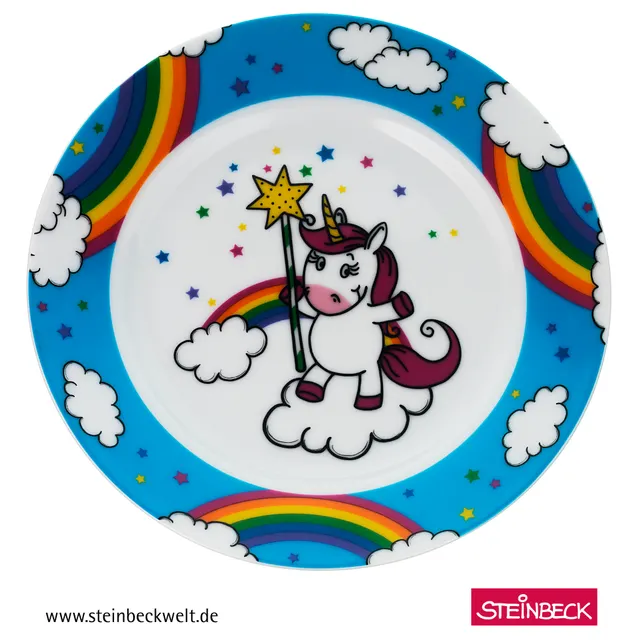 Kinderteller, Einhorn