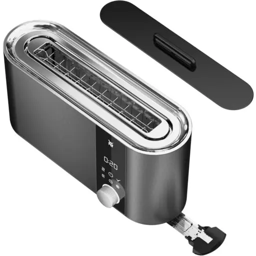 Master Set: Langschlitz-Toaster mit Brötchenaufsatz und Wasserkocher