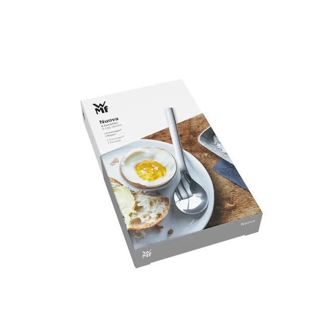 Nuova Eierlöffel-Set, 6-teilig