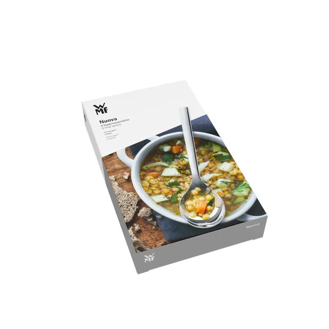 Nuova Suppentassenlöffel-Set, 6-teilig