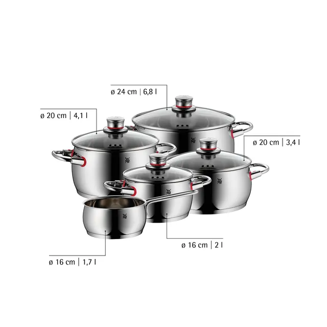 Quality One Topf-Vorteils-Set*, 5-teilig