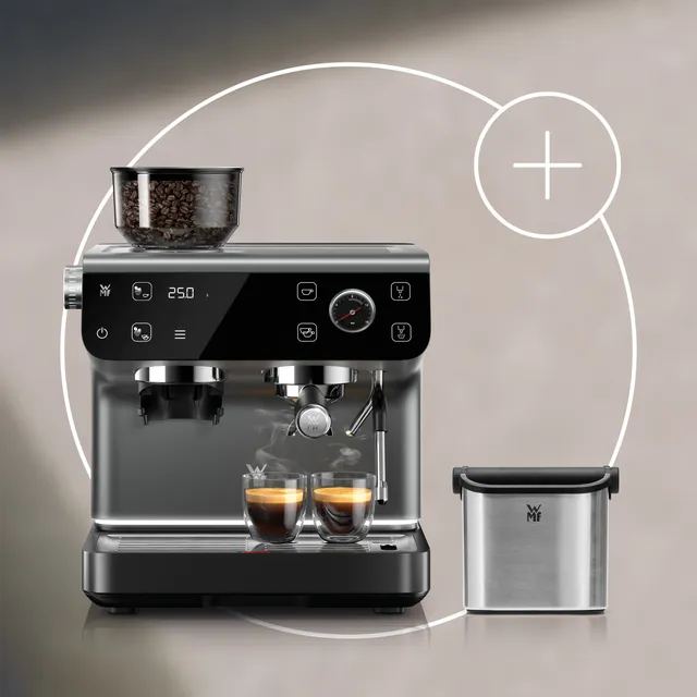 Set: WMF Espresso Pro mit Lumero Abschlagbehälter