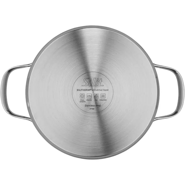 Silit Achat Bratentopf mit Deckel, 20 cm