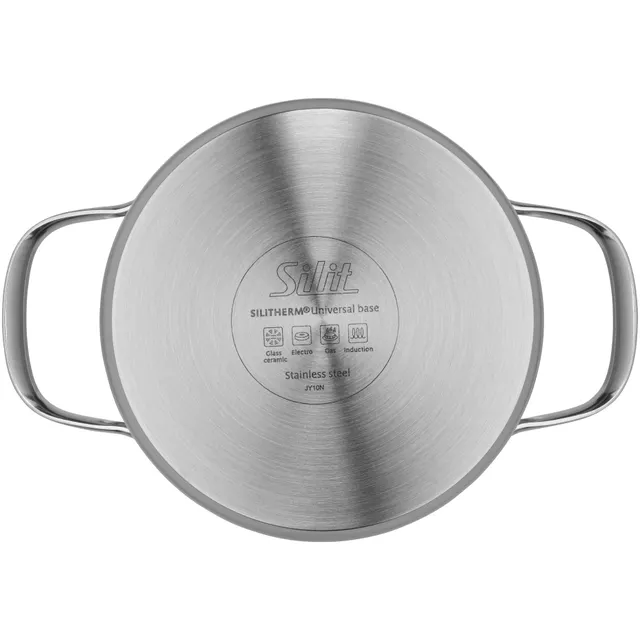 Silit Achat Kochtopf mit Deckel, 16 cm