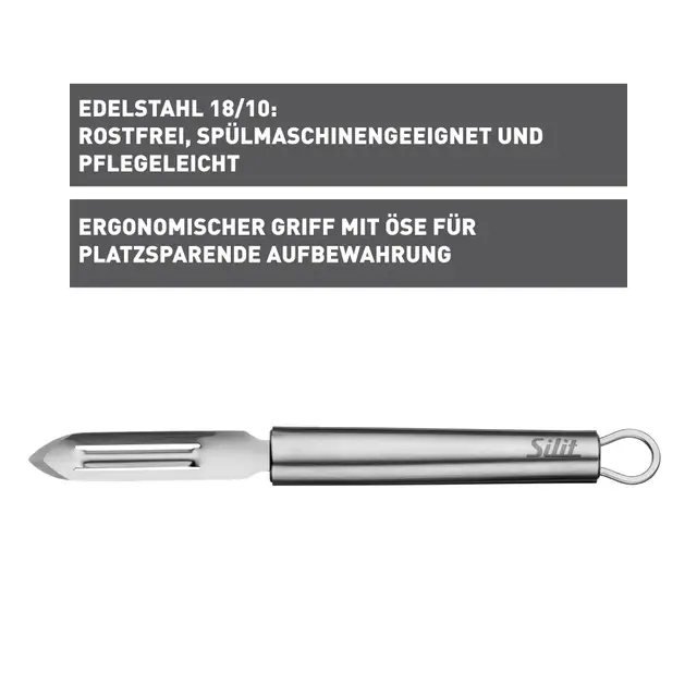 Silit Classic Line Gemüseschäler, 19 cm