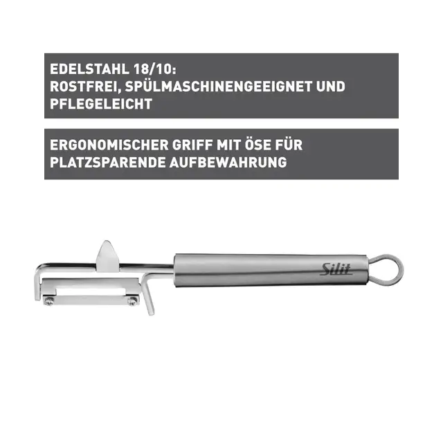 Silit Classic Line Gemüseschäler, 19 cm
