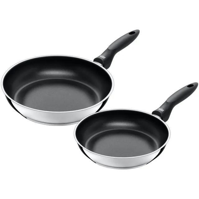 Silit Domus Bratpfannen-Set, 2-teilig, 24 cm + 28 cm