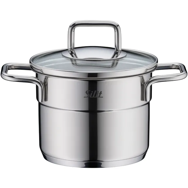 Silit Extra Cook Mini-Kochtopf 12 cm mit Glasdeckel
