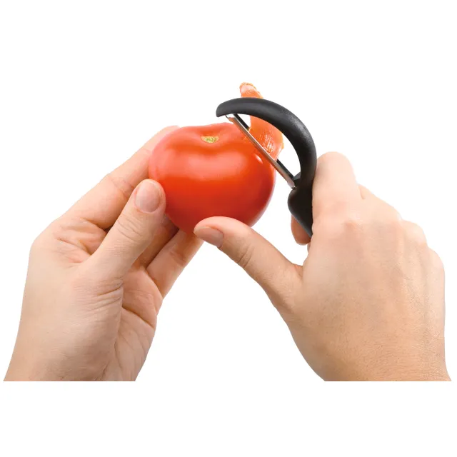 Silit Pelaro Tomaten- und Gemüseschäler, schwarz