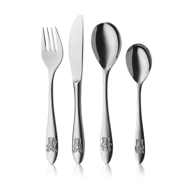 Silit Pezzy Kids Kinderbesteck-Set, 4-teilig