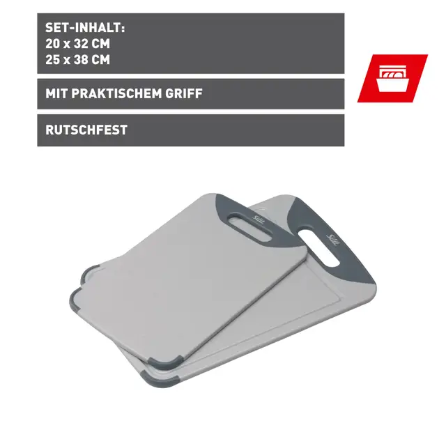 Silit Schneidebrett-Set, 2-teilig