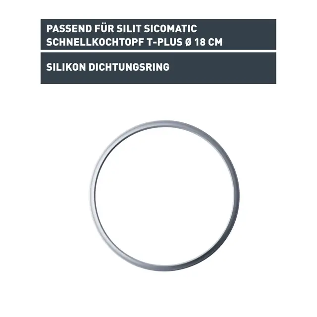 Silit Sicomatic Silikondichtring, 18 cm