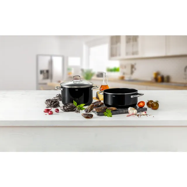 Silit Silargan® Elegance Topf-Set, 4-teilig, Black