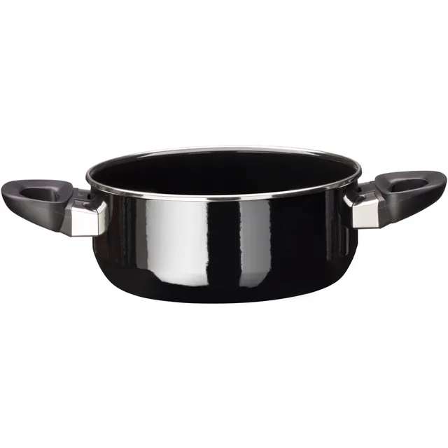 Silit Silargan® Modesto Bratentopf mit Deckel, 20 cm, Black