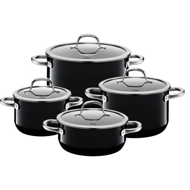 Silit Silargan® Passion Topf-Set, 4-teilig, Black