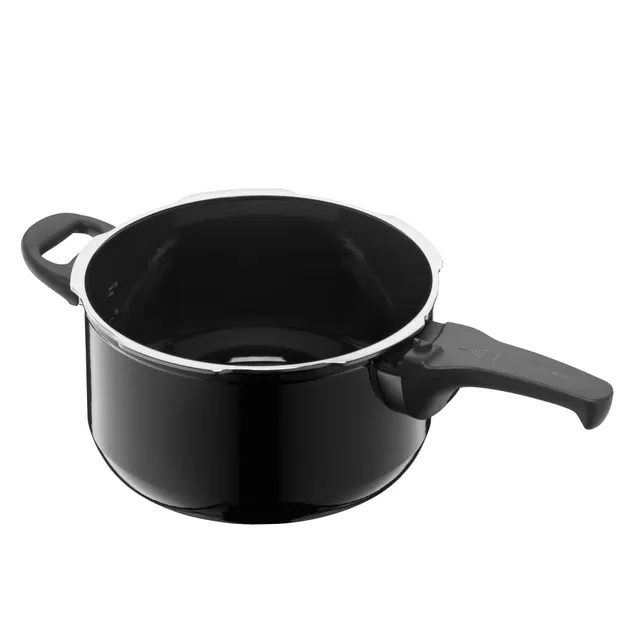 Silit Silargan® Sicomatic t-Plus Schnellkochtopf-Set, 22 cm, 4,5 l und 3,0 l, Black