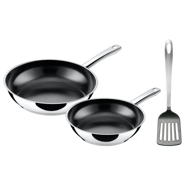 Silit Talis Pfannen-Set mit Pfannenwender, 20 & 24 cm