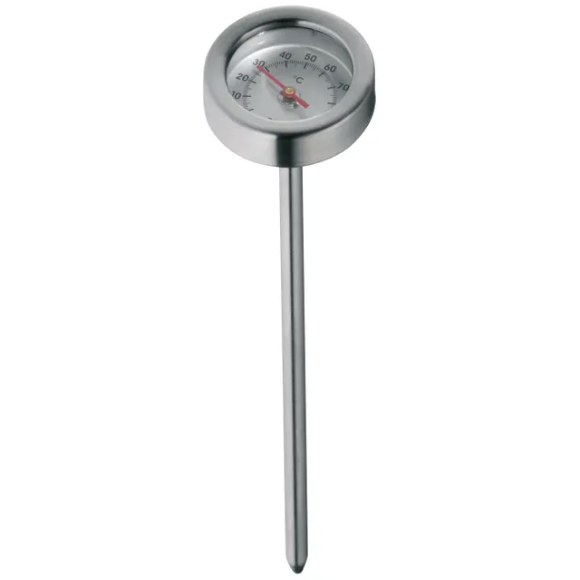 Simmertopf mit Temperaturanzeige und Einsatz, 18 cm