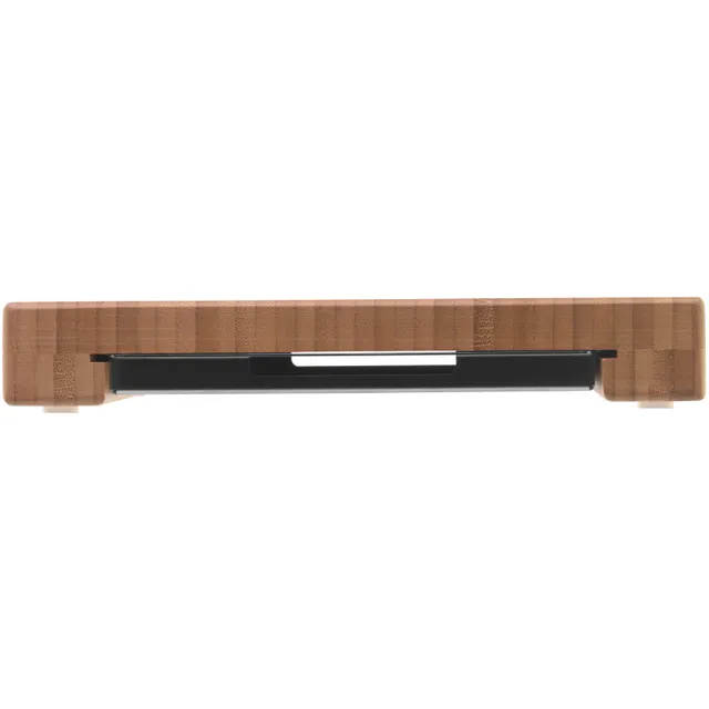 Smart Storage Brotschneidebrett mit Auffangschale Schneidebrett, 44 x 27 cm
