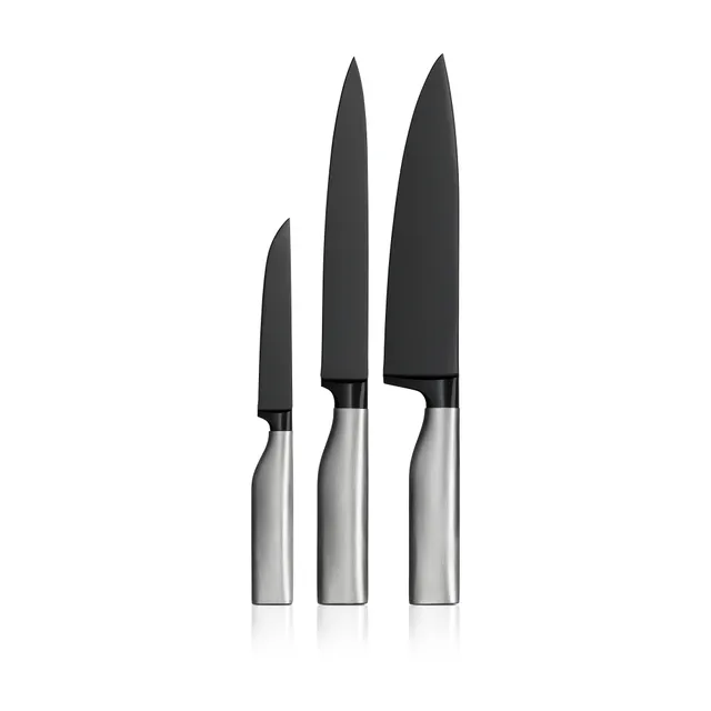 Ultimate Black Messer-Set, 3-teilig