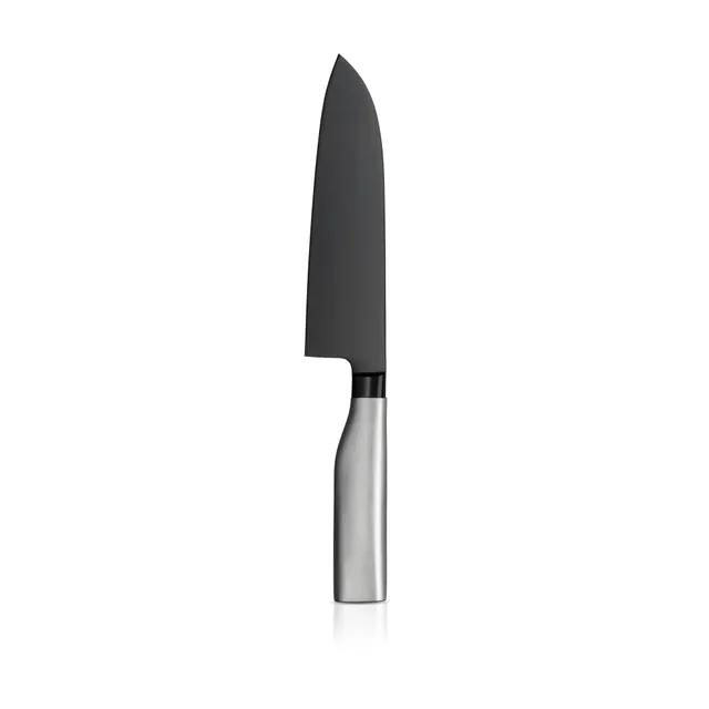 Ultimate Black Santokumesser, 18,5 cm