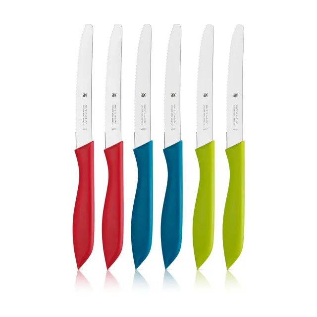 Vespermesser-Set, 6-teilig, Bunt
