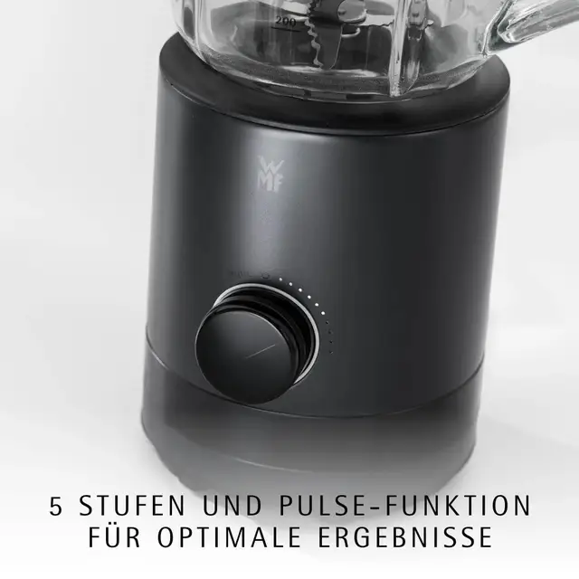 WMF KÜCHENminis Standmixer 0,8 L, Deep Black
