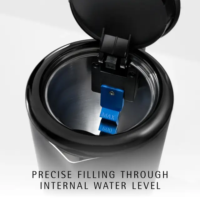 WMF KÜCHENminis Wasserkocher, 0,8 l, Deep Black