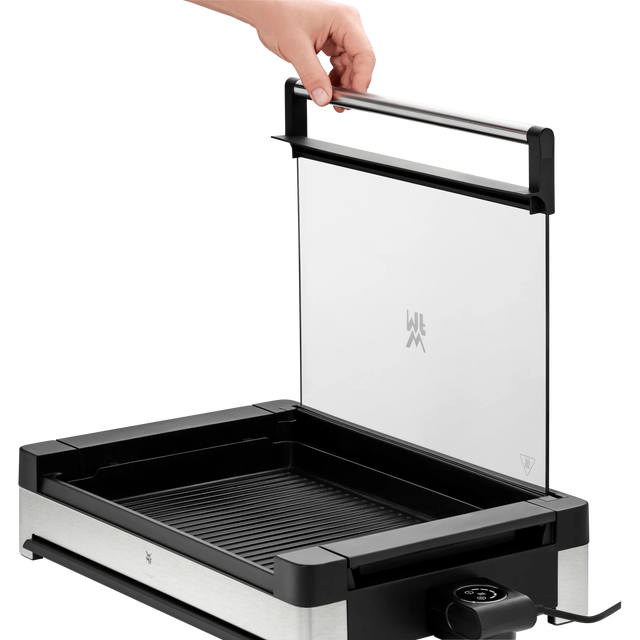 WMF Lono Tischgrill gerippt mit Glasdeckel