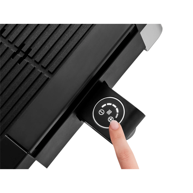 WMF Lono Tischgrill gerippt mit Glasdeckel