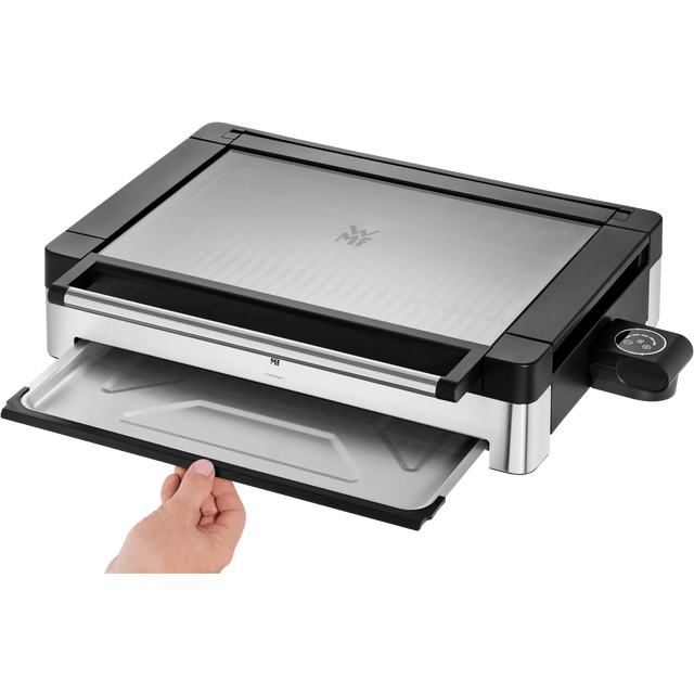 WMF Lono Tischgrill gerippt mit Glasdeckel