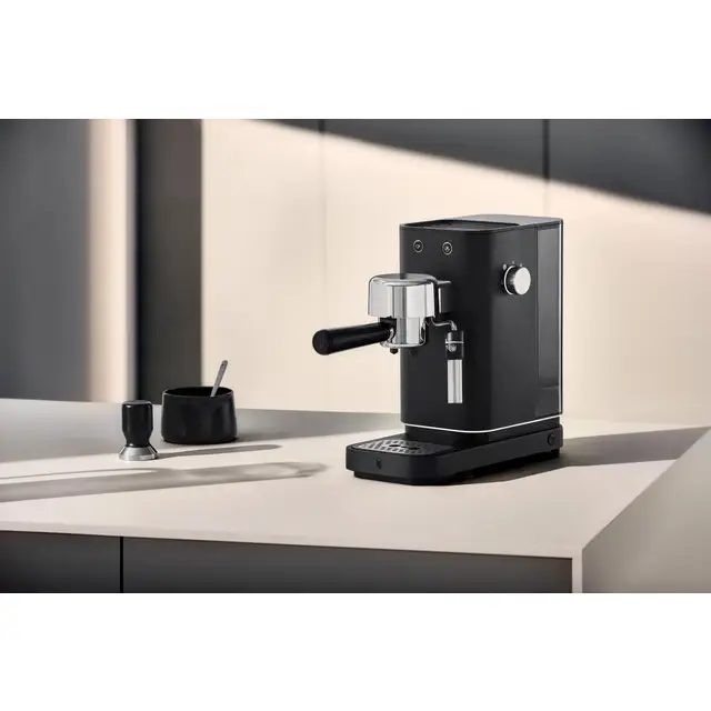 WMF Lumero Espresso Siebträgermaschine, Deep Black