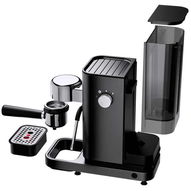 WMF Lumero Espresso Siebträgermaschine, Stone Grey