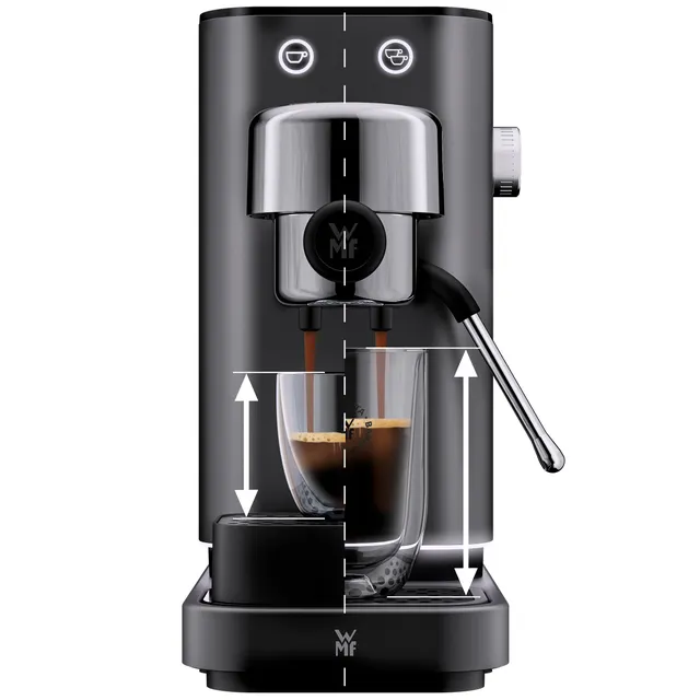 WMF Lumero Espresso Siebträgermaschine, Stone Grey