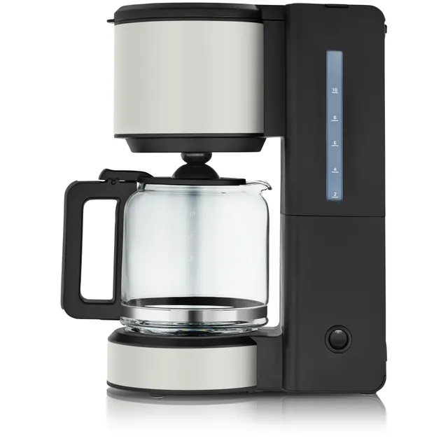 WMF Stelio Kaffeemaschine Glas, Paper White